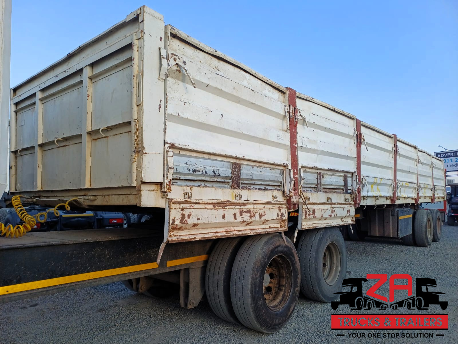 1996 HARTLAND SUPERLINK DROPSIDE TRAILER #53121